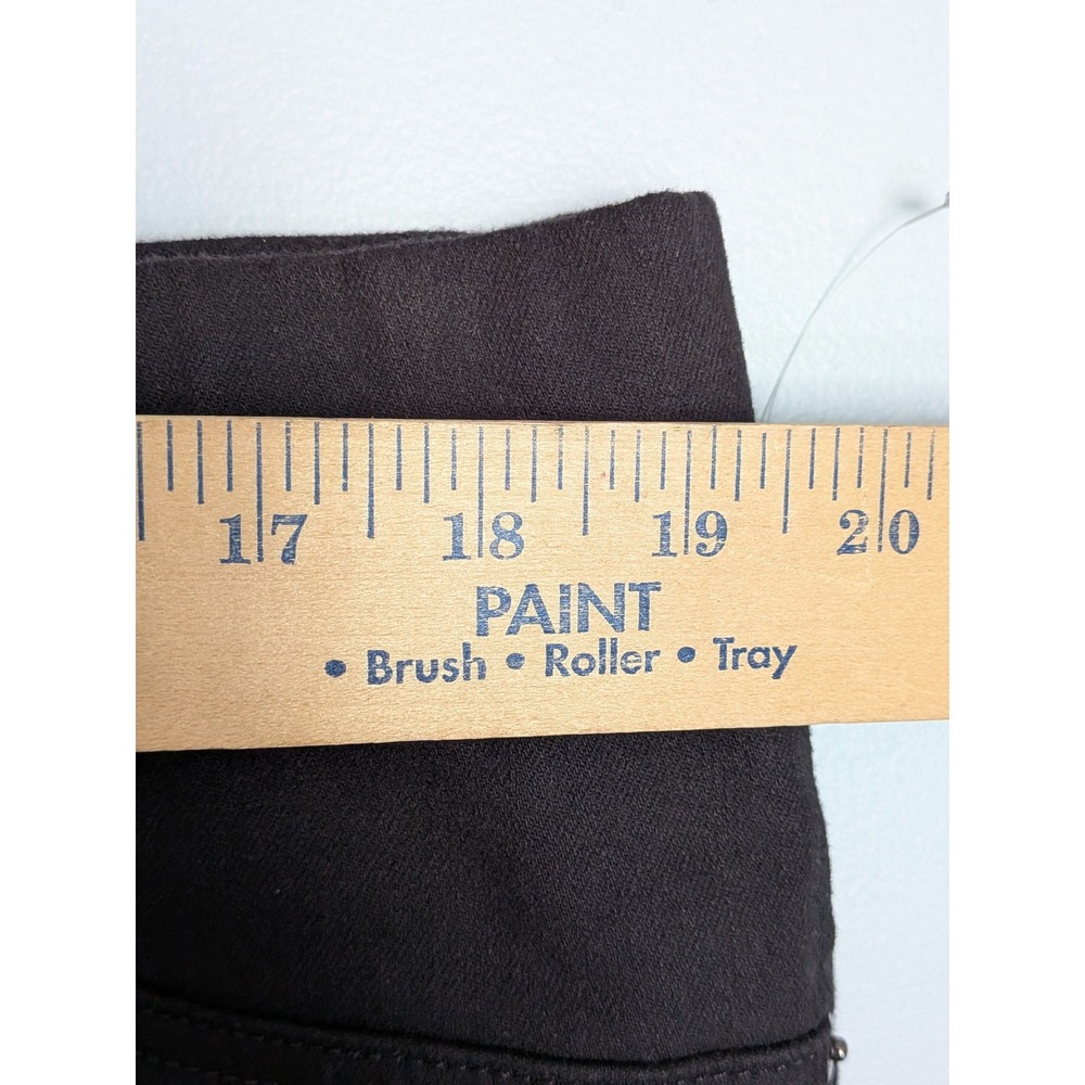 Time and Tru Womens Black High Rise Capri (NWT)Pull On Stretch Pants Size 18W - Picture 6 of 7